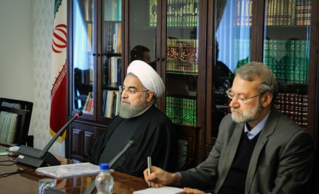 روحانی در جلسه شورای عالی فضای مجازی+تصاویر