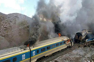 4 نفر، مقصر اصلی حادثه برخورد دو قطار شناخته شدند