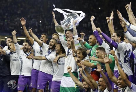 جشن قهرمانی رئال مادرید+تصاویر