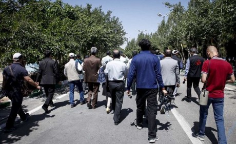 بازسازی حادثه تروریستی در حرم امام خمینی(ره) + تصاویر