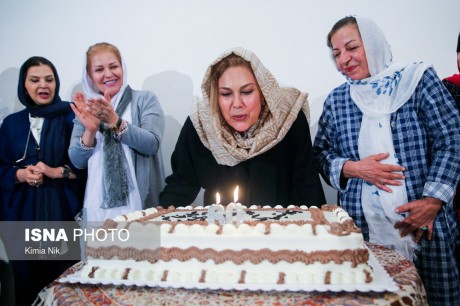 هنرمندان مشهور در تولد مهرانه مهین‌ترابی+عکس