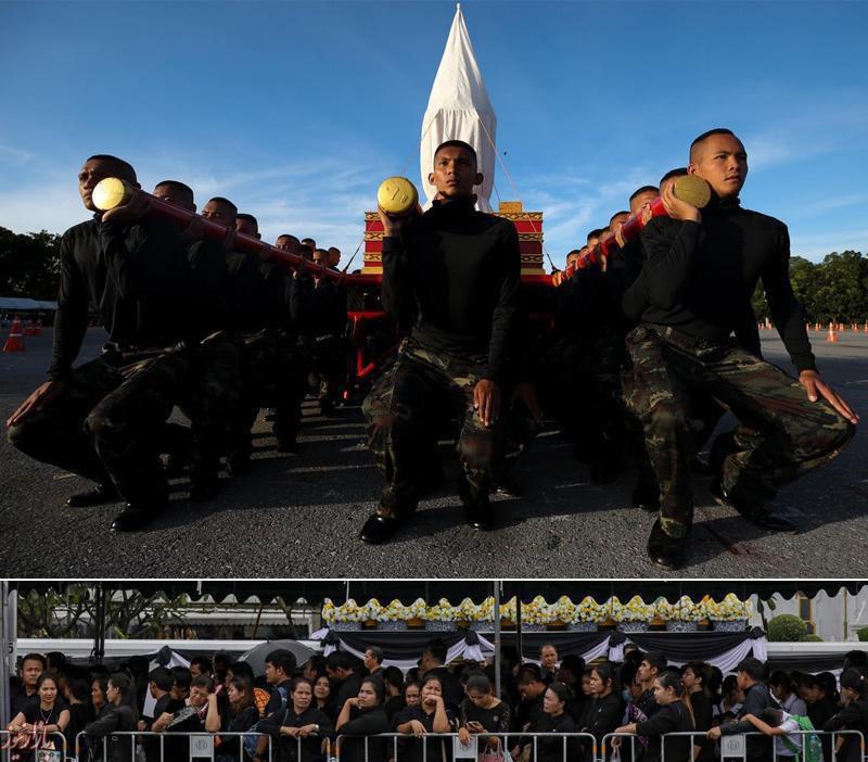 عکس:  تمرین مرده کشی سربازان تایلندی!