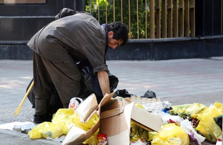 زباله‌گردی در تهران+عکس
