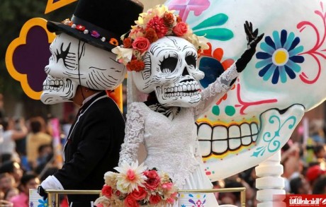 جشن «روز مردگان» در مکزیکوسیتی +تصاویر