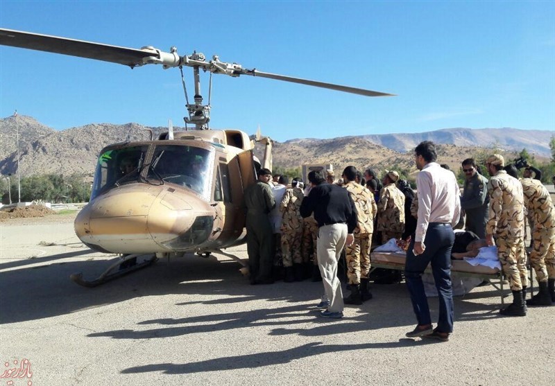 وضعیت بیمارستان صحرایی ارتش در سرپل ذهاب + تصاویر