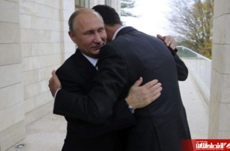 رفاقت پوتین و اسد به روایت تصویر