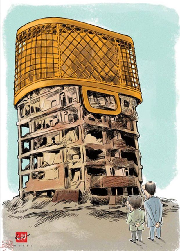 عکس: واکنش احمدی‌نژاد و یارانش به تخریب مسکن مهر