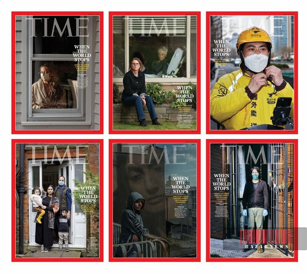 عکس قرنطینه کرونای عکاس زن ایرانی روی مجله تایم!