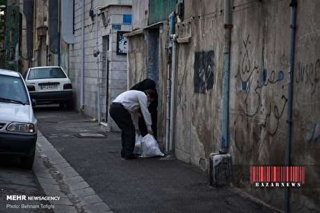 رزمایش کمک مومنانه در محله‌های جنوب شهر تهران