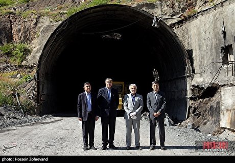 بازدید از قطعه دو آزادراه تهران - شمال