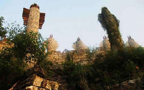 قلعه ای از سنگ در گوئیژو +عکس