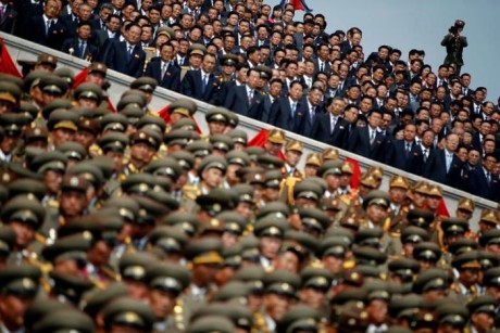 قدرت‌نمایی ارتش کره‌شمالی +تصاویر