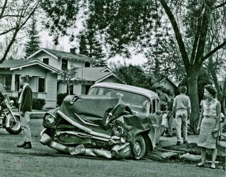 تصادف پنجاه سال پیش در آمریکا (آلبوم عکس)